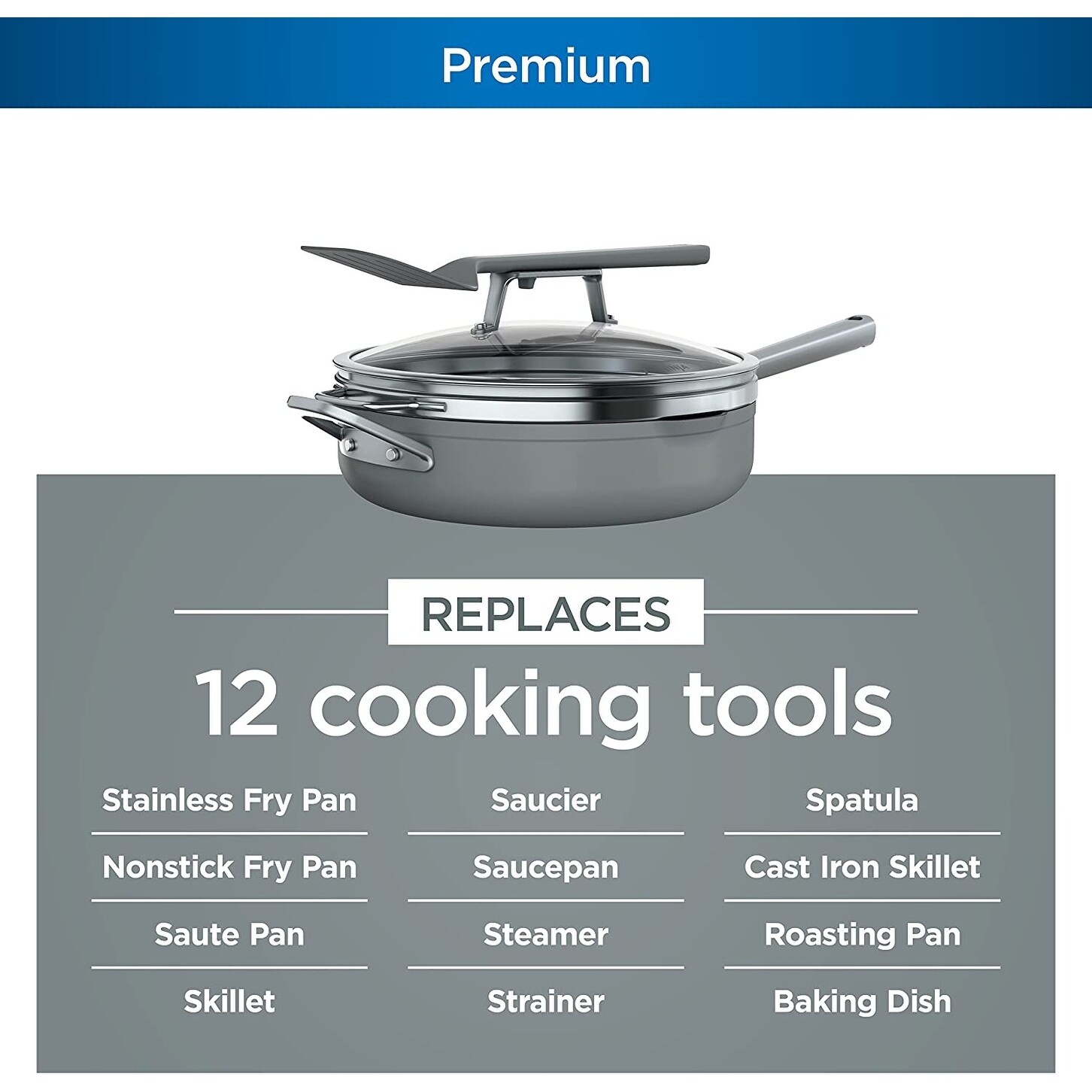 Ninja Foodi NeverStick Premium Possible Pan Set - Vanilla Bean - Yahoo  Shopping