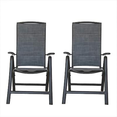 Aluminium Frame Reclining Sling Lawn Chairs
