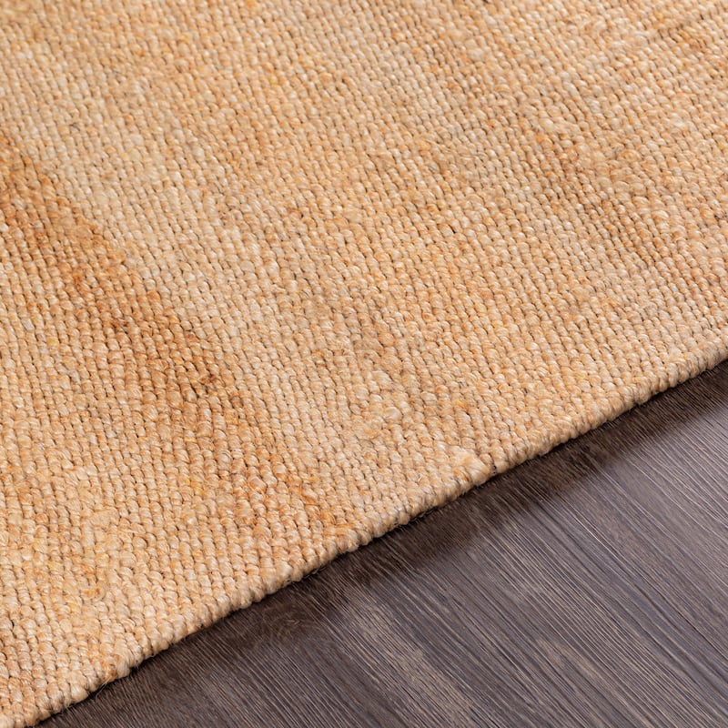 Hand-woven Andira Natural Fiber Jute Area Rug - 2'3" x 4' - 2'3" x 4'