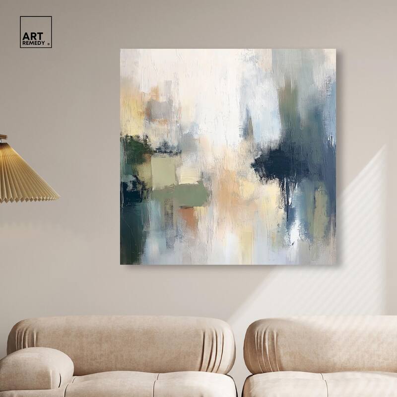 Abyssal Light Canvas by Art Remedy, Gallery Wrapped