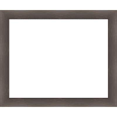Amanti Art Hardwood Chocolate Framed Dry Erase Magnetic Board
