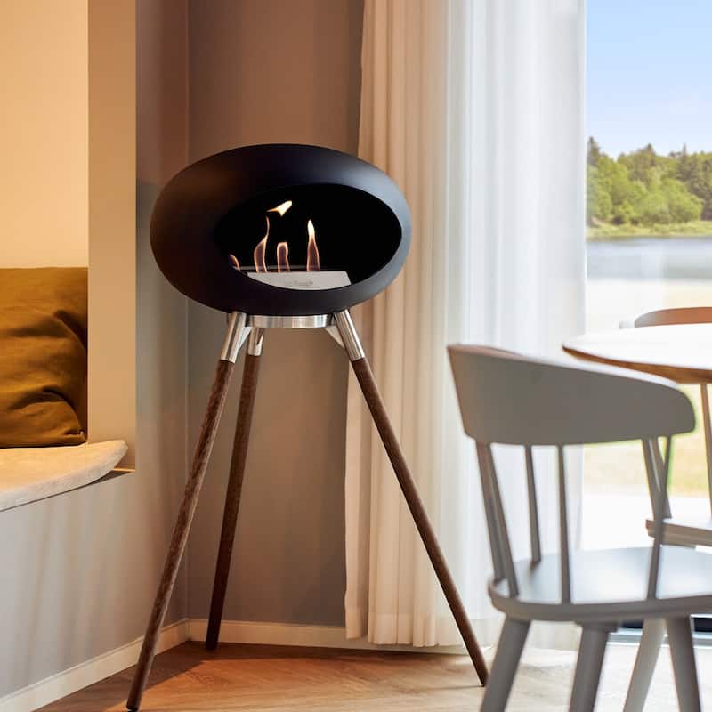 44" Ethanol Fireplace with Tripod Legs