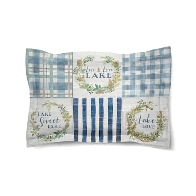 Laural Home Lakeside Retreat Comforter Sham