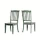 Option Antique Sage Green Chairs