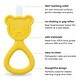 preview thumbnail 2 of 3, oogiebear 360 degree teether - Yellow