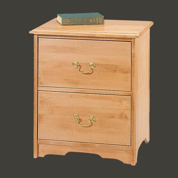 Shop Cherry Maple Nightstands 2 Drawer Chest Bedroom Dressers With