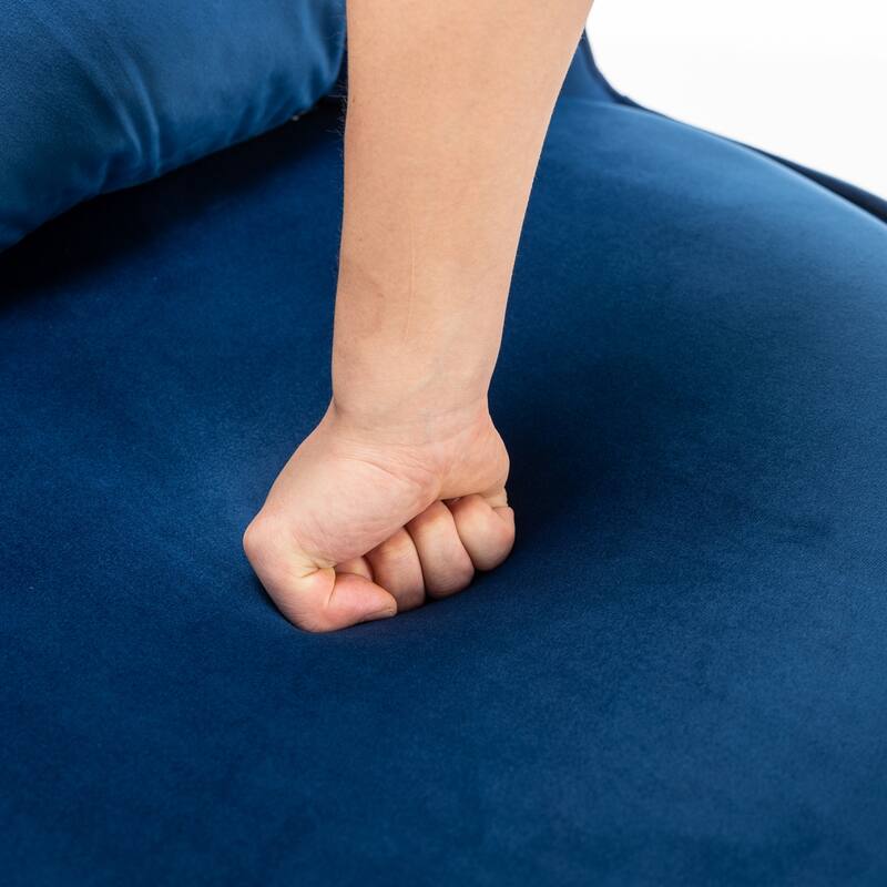 360 Degree Swivel Accent Chair Lounge Chair, Modern Barrel Chair Over-Sized Soft Chair with Seat Cushion