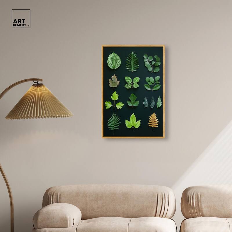 Leaf Library I Canvas by Art Remedy