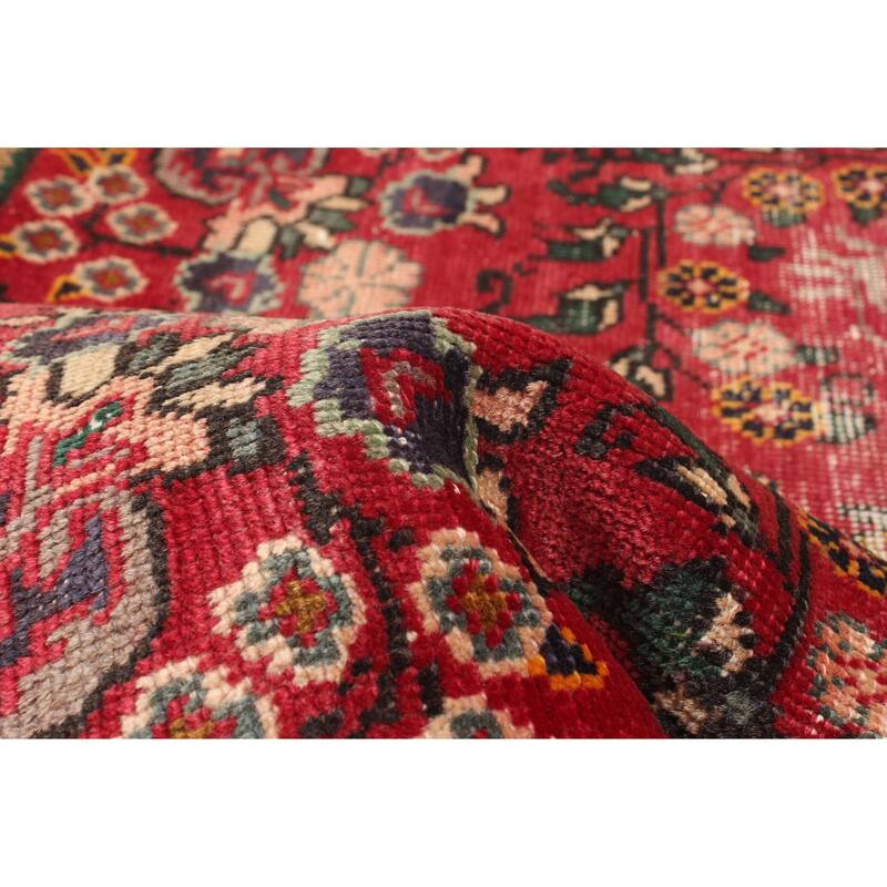 ECARPETGALLERY Hand-knotted Antalya Vintage Red Wool Rug - 2'11 x 4'8