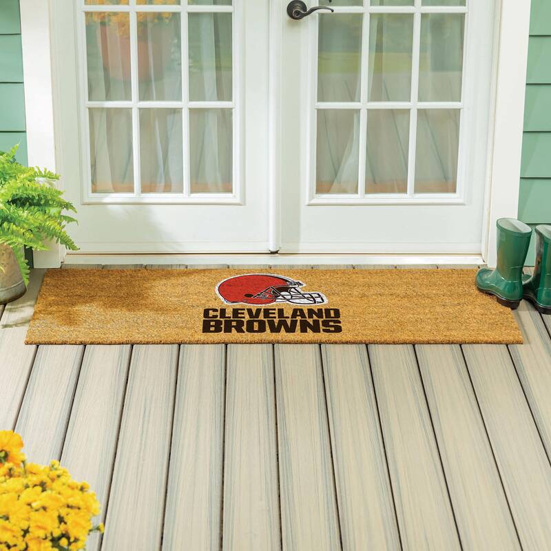 Cleveland Browns Full Color Indoor/Outdoor Coir Mat