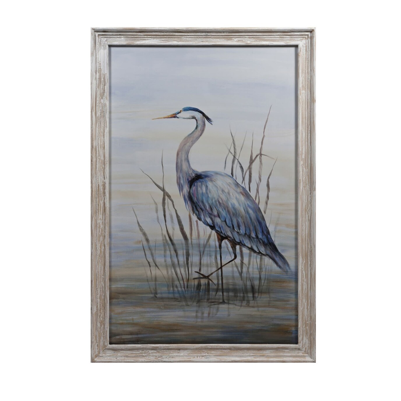 Shop Imax Home 76222 Hampton 48 X 30 Wood Framed Giclee Crane