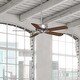 preview thumbnail 1 of 17, Casablanca 54" Panama Ceiling Fan w/ Handheld Remote Brushed  Nickel-Walnut