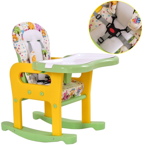 3 in 1 baby high chair convertible play table