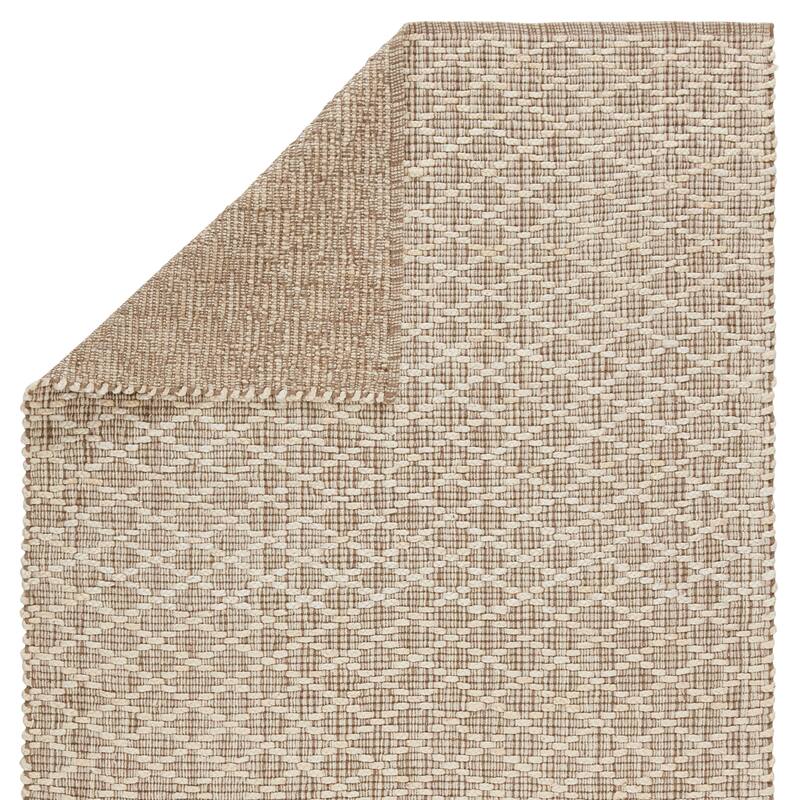 Misha Natural Trellis Area Rug