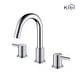preview thumbnail 3 of 30, Circular 8-inch Widespread Basin Faucet