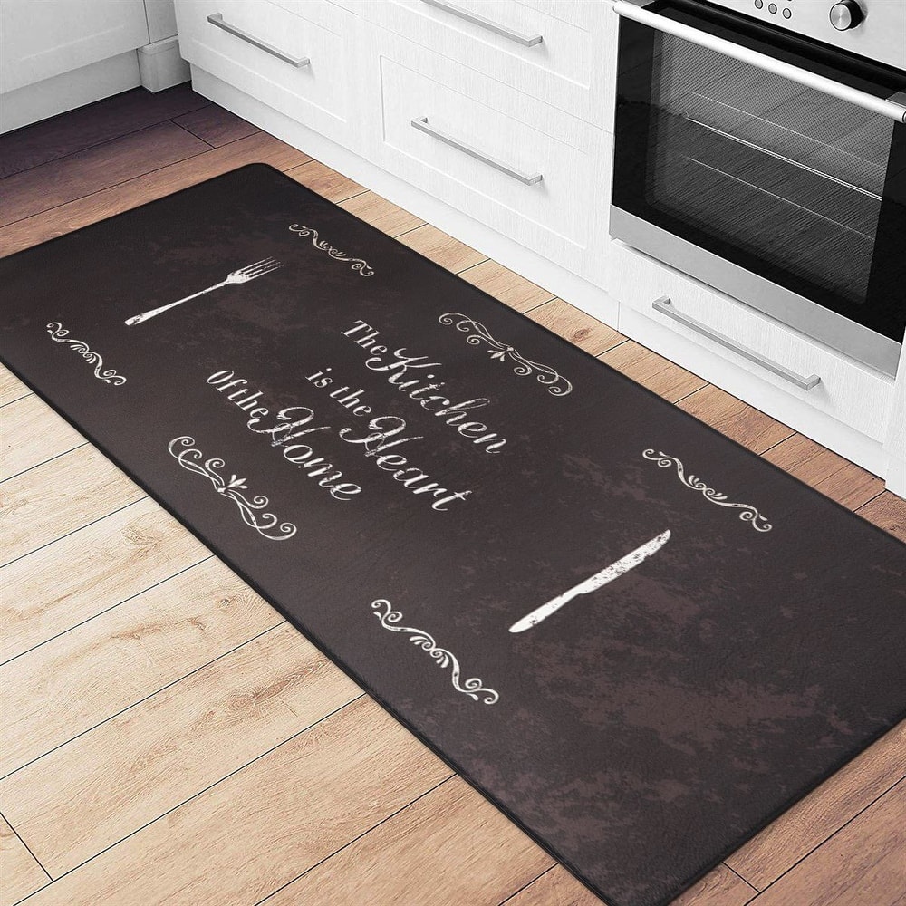 Porch & Den 'Kitchen is the Heart of the Home' Anti-fatigue Mat