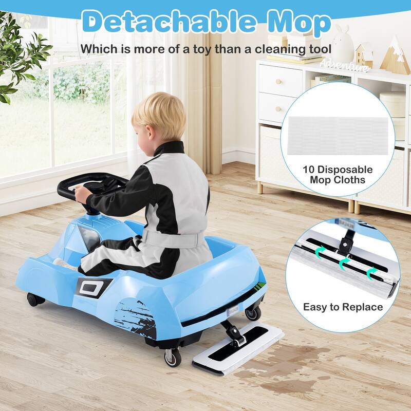 Kids 12V Ride on Car with Remote Control, Anti-Rollover Wheels Horn and USB Connectivity - 31" × 18" × 14" (L × W × H)