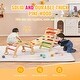 preview thumbnail 24 of 26, VEVOR Pikler Triangle Set Toddler Climbing Toys Indoor Playground, Ramp, and Arch, Montessori Climbing Set