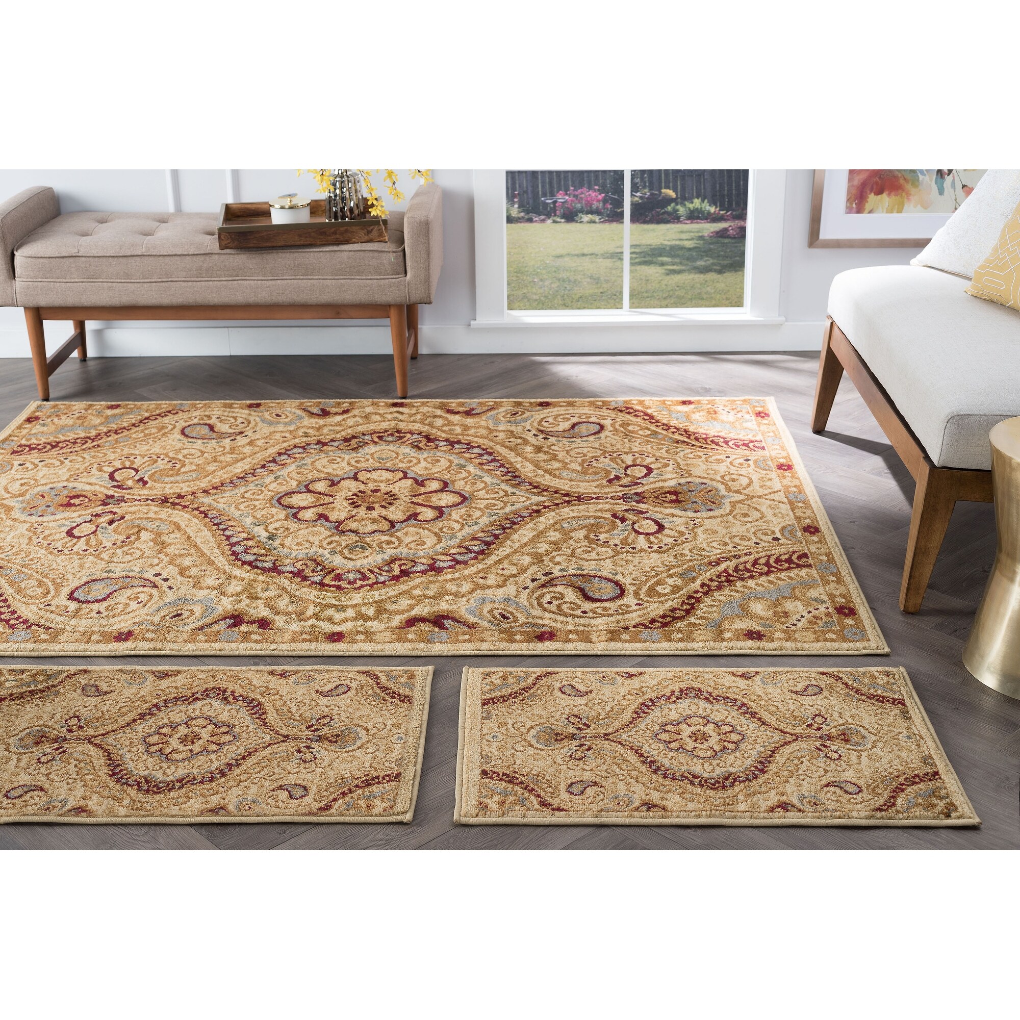 Shop Alise Rugs Rhythm Transitional Paisley Area Rug On Sale Overstock 10202386