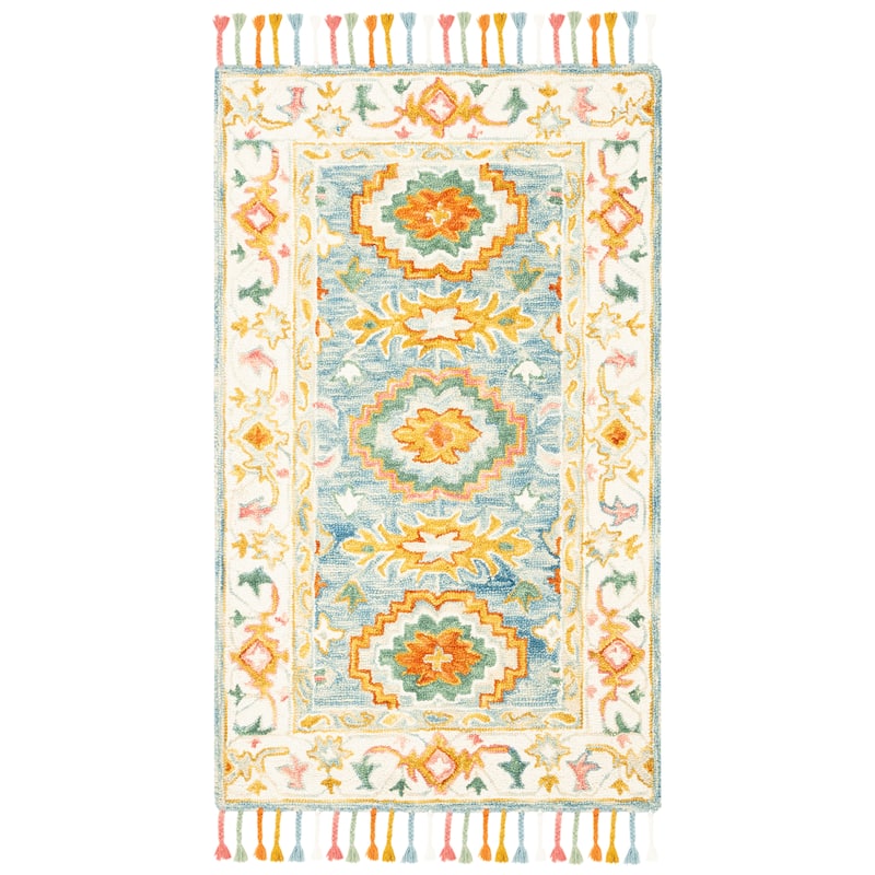 SAFAVIEH Handmade Aspen Marrie & Eclectic Floral & Botanical