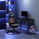 preview thumbnail 10 of 25, Vinsetto Gaming Chair Racing Style Office Ergonomic Chair Adjustable Height Swivel Recliner High Back PC Computer Desk Chair