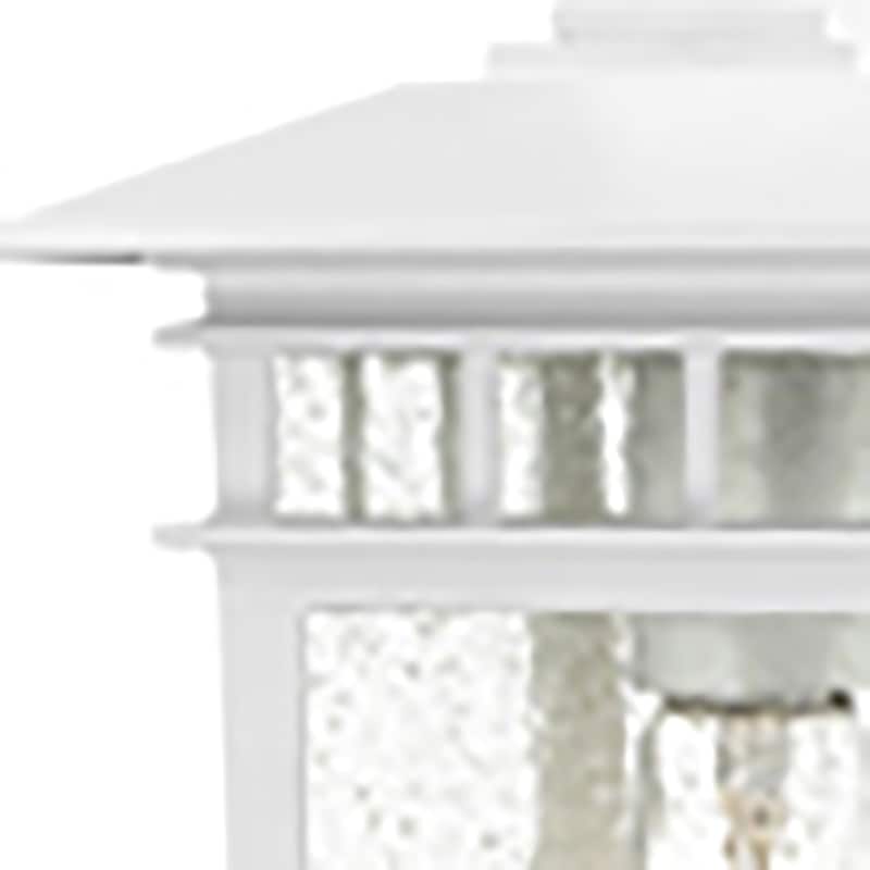 Nuvo 'Cove Neck' 1-light White 12-inch Hanging Fixture