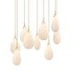 preview thumbnail 1 of 8, Hudson Valley Lighting 3909 Ironwood 9 Light 30" Wide Multi Light Aged Brass