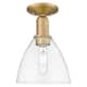 Option Brushed Brass / Clear