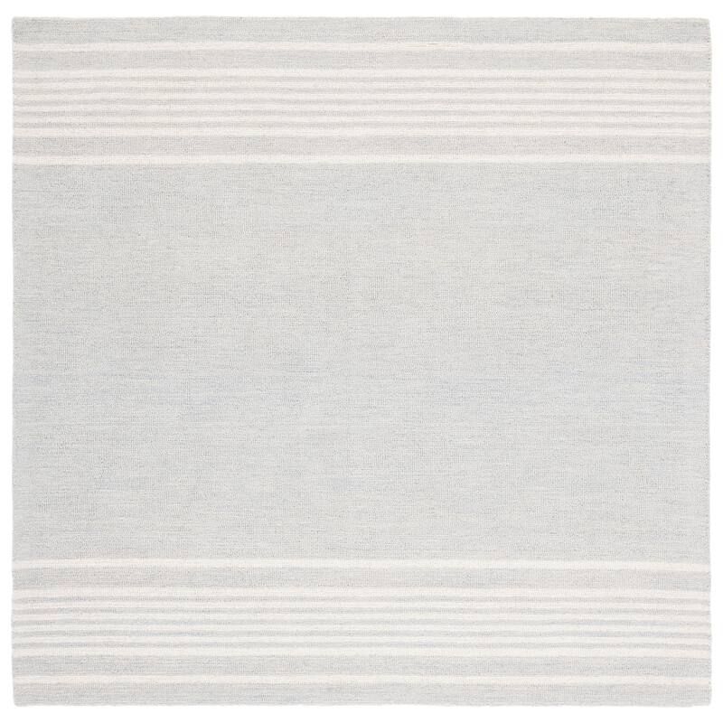 SAFAVIEH Handmade Metro Baudilia Stripe Wool Rug