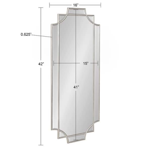 dimension image slide 0 of 18, Kate and Laurel Minuette Traditional Decorative Framed Wall Mirror