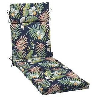 Arden Selections Simone Tropical Outdoor Chaise Lounge Cushion - 72 in ...
