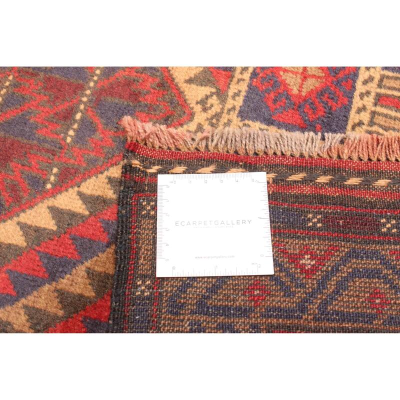 ECARPETGALLERY Hand-knotted Teimani Dark Navy Wool Rug - 2'10 x 4'5