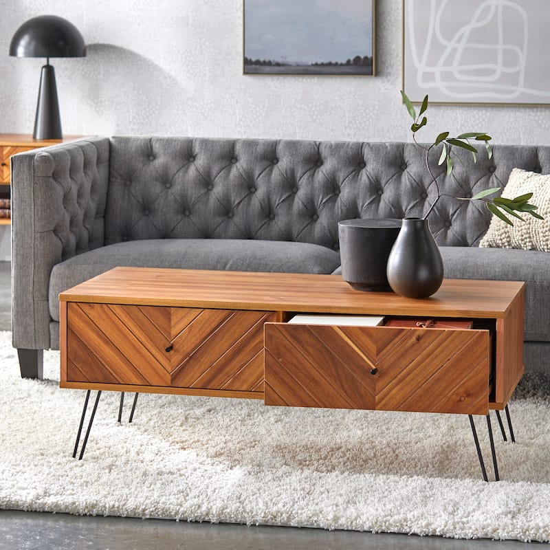 Lifestorey Alexandria 2-Drawer Coffee Table