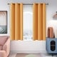 preview thumbnail 27 of 135, Deconovo Grommet Room Darkening Curtains, Set of 4 Panels