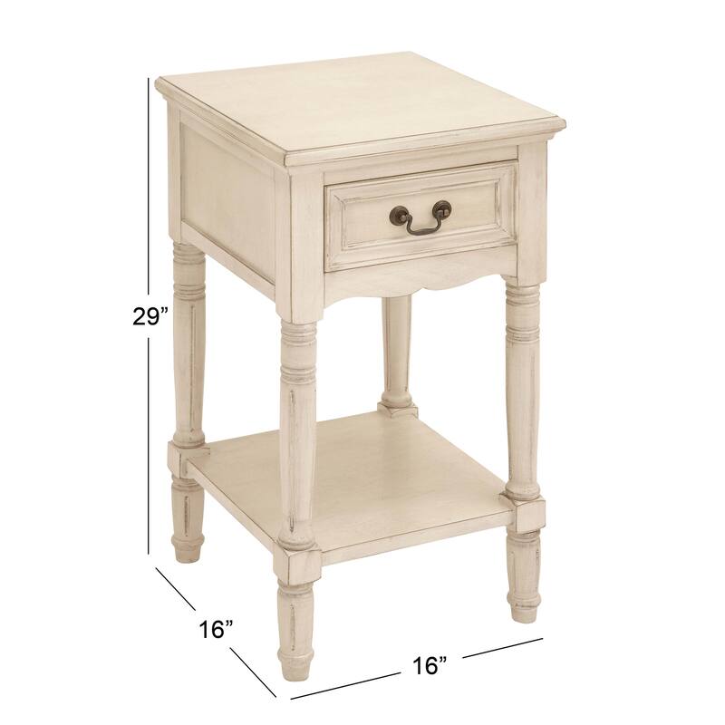MDF Traditional Accent Table 29 x 16 x 16
