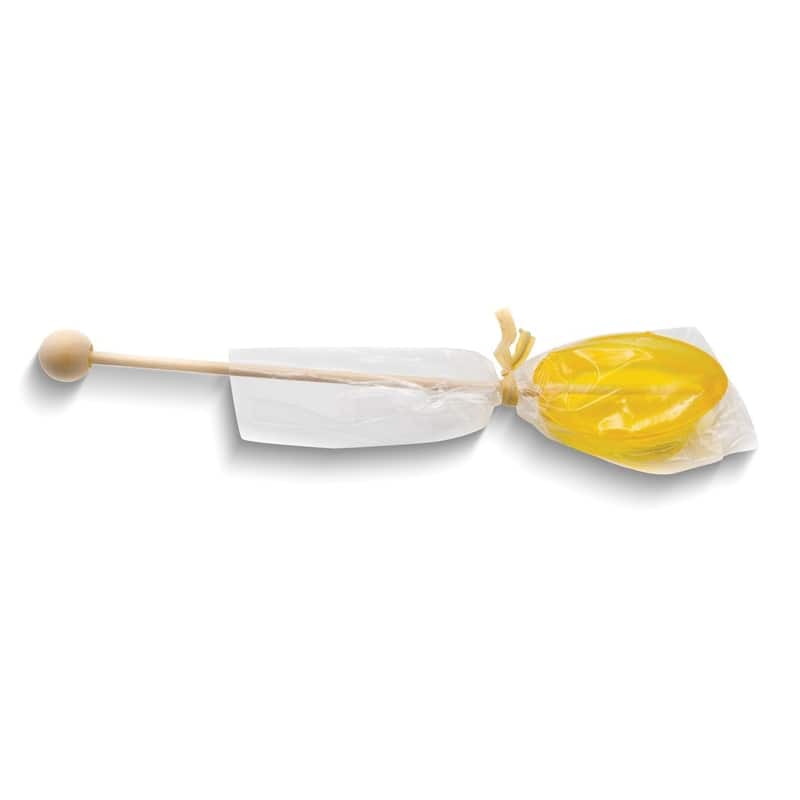 Curata Lemon Honey Flavored Pack of Six Drink Stirrers