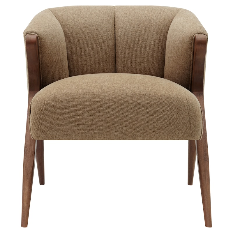 NPD Furniture Florence Vintage Mid Century Low profile Accent Chair