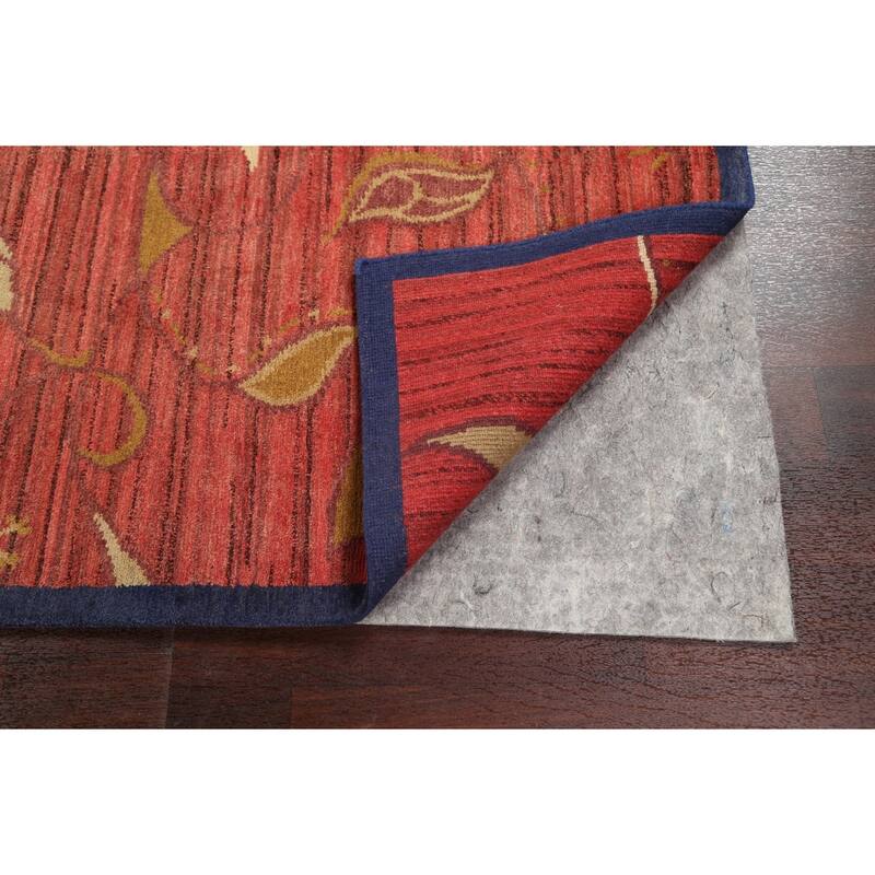 Vegetable Dye Nepalese Oriental Home Decor Area Rug Wool Hand-knotted - 6'2" x 9'1"