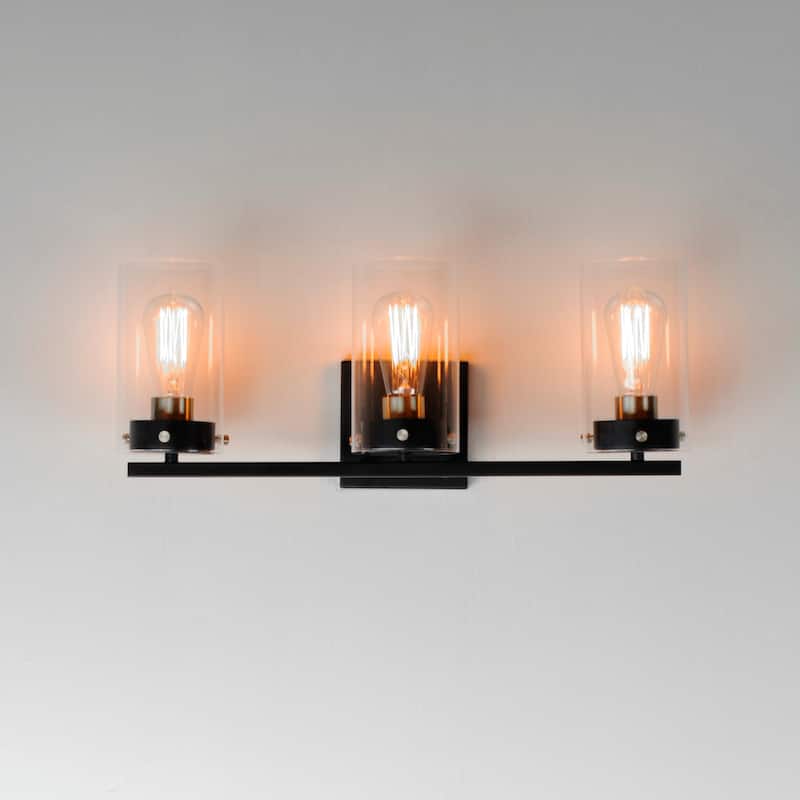 Maxim 12403CL Pinn 3 Light 21" Wide Vanity Light with Clear Glass