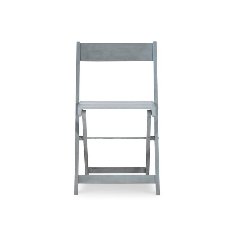 Seacrest Gray Three Piece Square Table Set