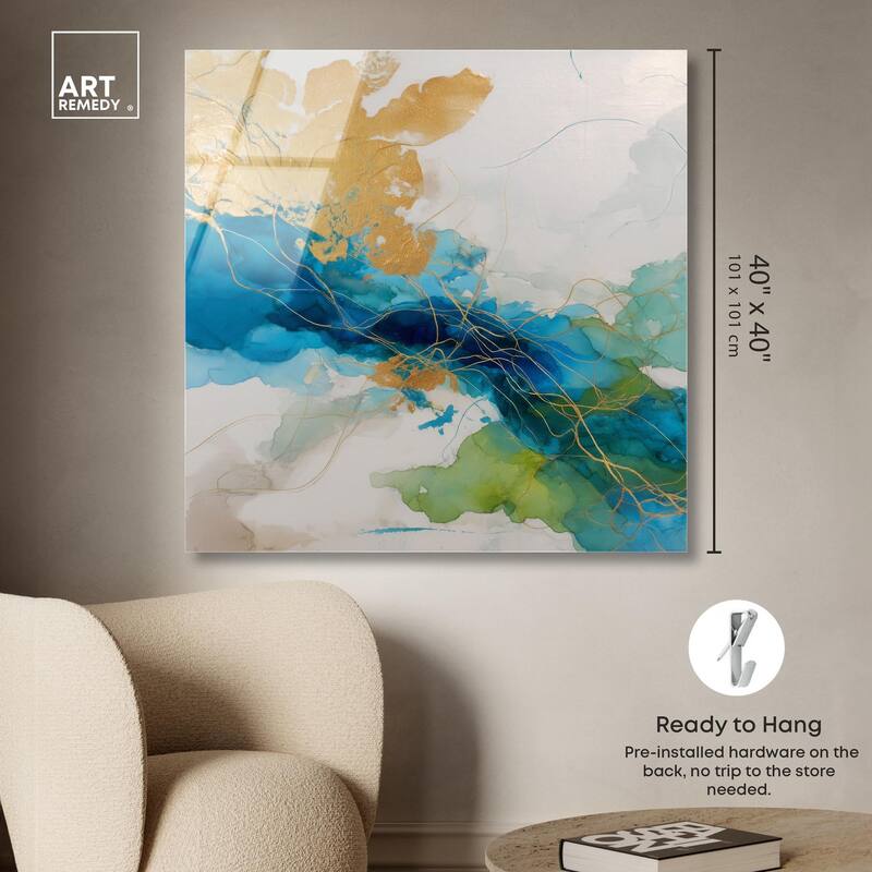 Alconia II Acrylic by Art Remedy, Ready to Hang