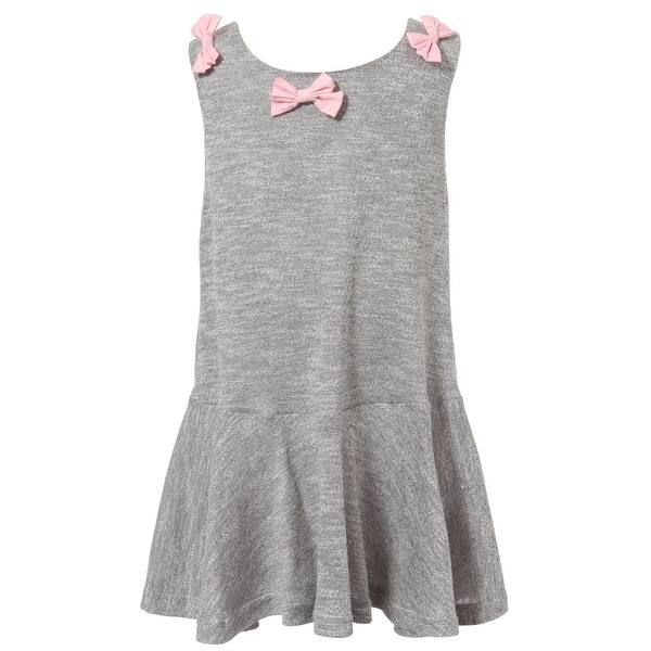 Shop Richie House Girls Dress With Pink Bows Overstock 23544604