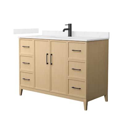 Elan 48-inch Single Vanity, Cultured Marble Top