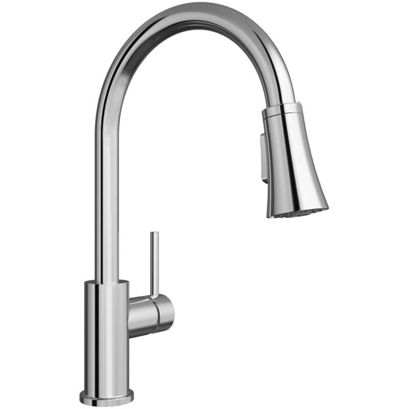 PROFLO PFXC7027 1.5 GPM Single Hole Kitchen Faucet with Pull Out Spray - Chrome