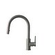 preview thumbnail 40 of 49, STYLISH Kitchen Sink Faucet Single Handle Pull Down Dual Mode in Stainless Steel - Faucet Height: 14 1/8" | Spout Height: 6 3/4"