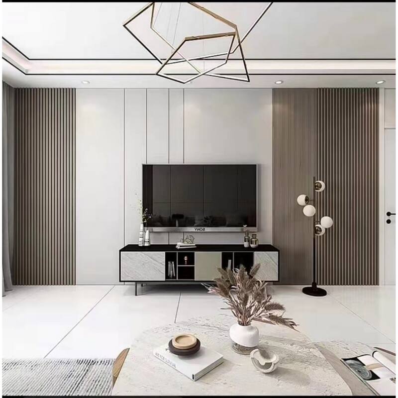 93 in. x 6 in x 0.8 in. Solid Wood Wall Siding Board (Set of 3pc) - 3pc ...