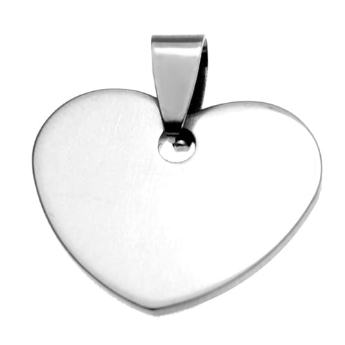 Stainless Steel Small Heart Pendant