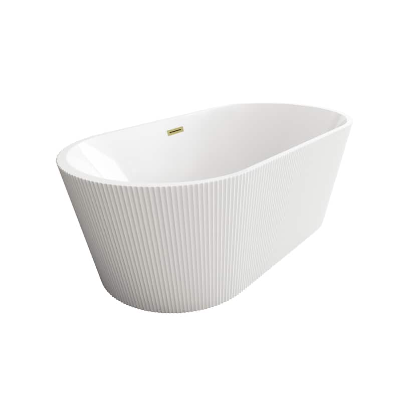 Vincent Bathtub in Glossy White