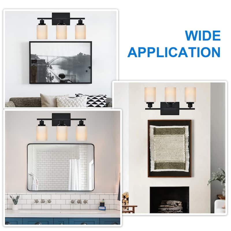 3-Light Bathroom Vanity Light