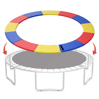 Gymax 14FT Trampoline Spring Cover Universal Trampoline Replacement